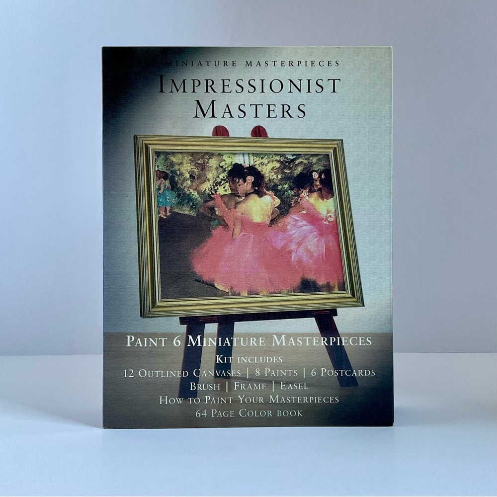 Miniature Masterpieces Kit: Impressionist Masters